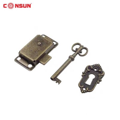 Consun High Quality Antique Furniture Cabinet Drawer Lock